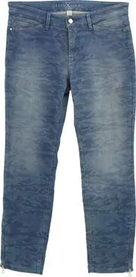 Produktbild von 30644 Mac Jeans, Dream Chic 7/8,  7/8 Damen Jeans Hose, Stretchdenim, blue camouflage, D 40 W 30 L 27