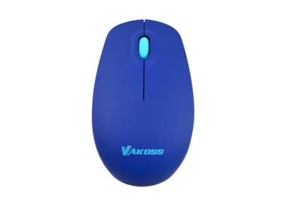 Produktbild von Vakoss TM-741UB wireless optische Computer Maus in blau 1000DPI