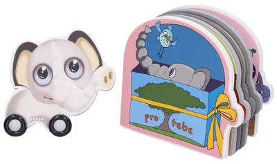 Immagine prodotto di Set interattivo di mini elefanti