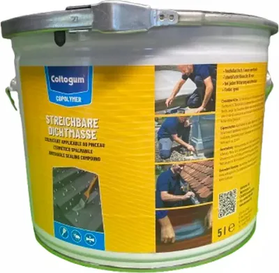 Produktbild von Coltogum Streichbare-Dichtmasse grau 5l