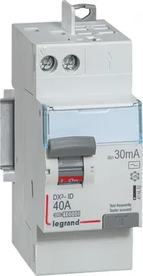 Image de Interrupteur différentiel 40A - AC 30mA automatique