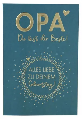 Obrázek produktu pro 11566 Depesche číslo karty, přání-OPA Jsi nejlepší! Vše nejlepší pro...