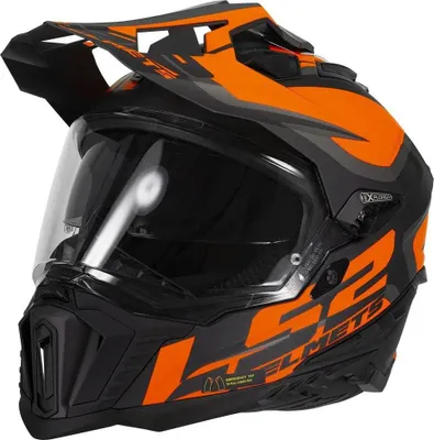 Immagine prodotto di LS2 MX701 Explorer Alter Matt Casco da motocross (nero opaco/arancio, L (59/60))