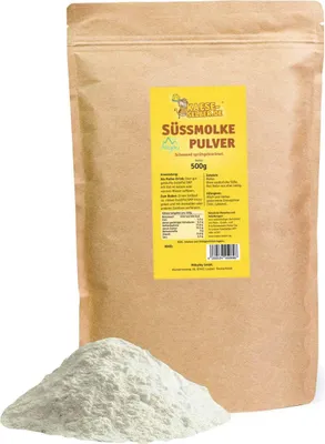 Produktbild von Süßes Molkepulver Allgäu 500 g naturbelassen, ohne künstliche Zusatzstoffe