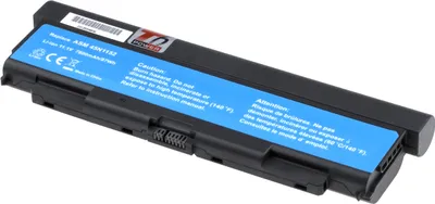 Produktbild von T6 Power Akku für Lenovo ThinkPad W540 20BG, Li-Ion, 11,1 V, 7800 mAh (87 Wh), schwarz