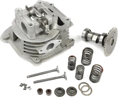 Zdjęcie produktu dla Głowica cylindra TNT, wałek rozrządu, zawory kompatybilne z 4-suwowym Gy6 50cc