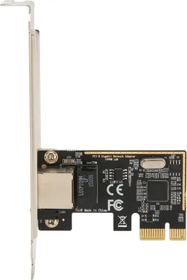 Image de Carte réseau PCIE Gigabit 10/100/1000 Mbit/s RJ45 LAN Ethernet
