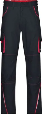 Produktbild von Workwear Pants - COLOR - carbon/red, Gr. 44