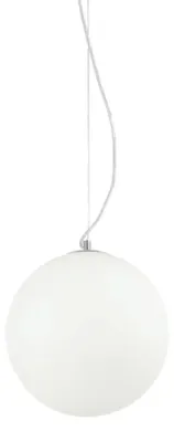 Produktbild von Aufhängung Modern Mapa Gesäuertes Glas Weiß 1 Licht E27 D30Cm