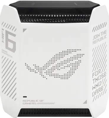 Produktbild von ASUS ROG Rapture GT6 Tri-Band (2.4 GHz / 5 GHz / 5 GHz) Wi-Fi 6 (802.11ax) Weiß 4 Intern