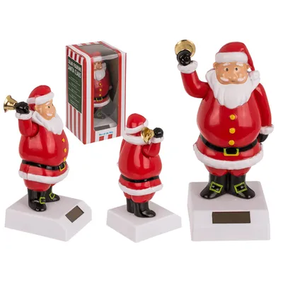 Produktbild von OOTB Bewegliche Figur Weihnachtsmann mit Klingel