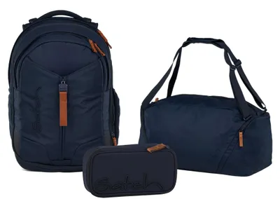 Produktbild von Satch, Schulrucksack-Set MATCH Nordic Blue 3-teilig, ab 5. Klasse