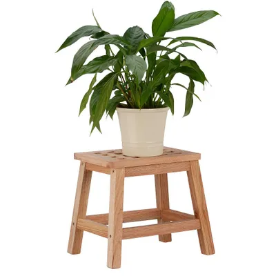 Produktbild von relaxdays Schemel natur, H: 25,5 cm