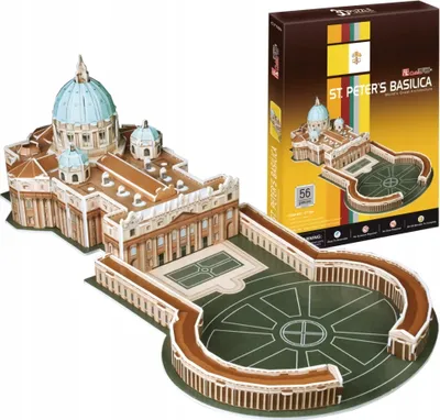 Obrázok produktu pre Cubic Fun puzzle 3D Bazylika w.Piotra 02446