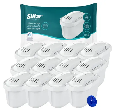 Wasserfilterpatronen 12er-Pack für Brita Maxtra