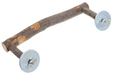 Vogelständer aus Holz, U-förmig, für Papageien, 1 Set