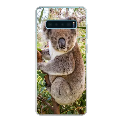 Produktbild von MuchoWow® Handyhülle Schutzhülle Hülle für Samsung Galaxy S10 Lite Koala - Baum - Blätter - Kinder - Jungen - Mädchen Silikon Softcase Handy Hülle - Schutz