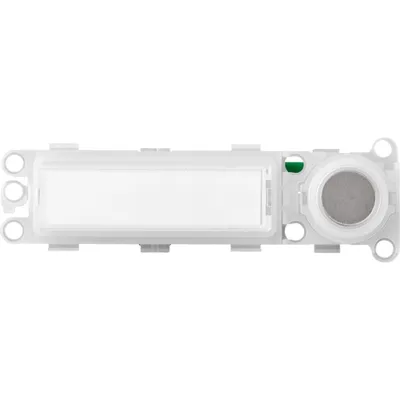 Immagine prodotto di Pulsante Ritto (acciaio inox) con targhetta RGE1274439