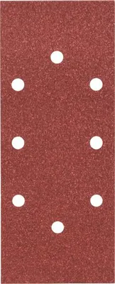 Produktbild von Schleifblatt-Set für Schwingschleifer, B&D 8-Lochung, 93 x 230 mm, K 80, 25 Stk.