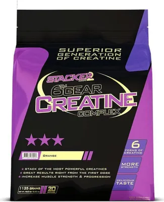 Produktbild von Stacker2 Europe 6th Gear Creatine Complex - 1.135g-Beutel Orange