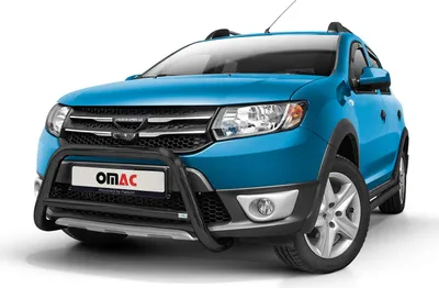 Produktbild von Frontbügel Frontschutzbügel für Dacia Sandero Stepway 2012-2016 ABE Schwarz