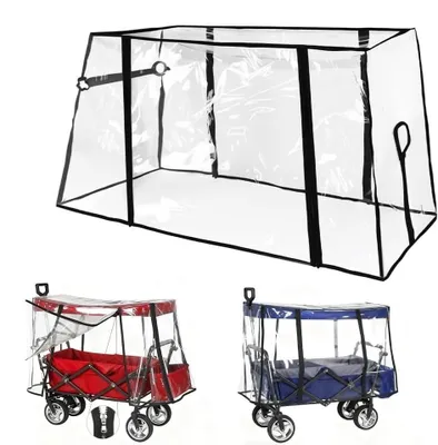 Image de Solidchoice - Protection contre la pluie pliable pour chariots et poussettes