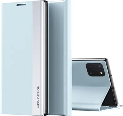 Immagine prodotto di Custodia Galaxy Note 10 Lite, Custodia magnetica in Finto cuoio con funzione stand per Samsung Galaxy Note 10 Lite blu