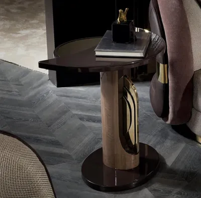 Produktbild von Beistelltisch Luxus Wohnzimmermöbel Möbel  Design Einrichtung Einfarbig Holz Neu