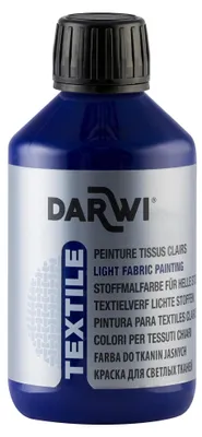 Produktbild von Darwi Tex Stofffarbe Dark Blue 250 ml 1 stk