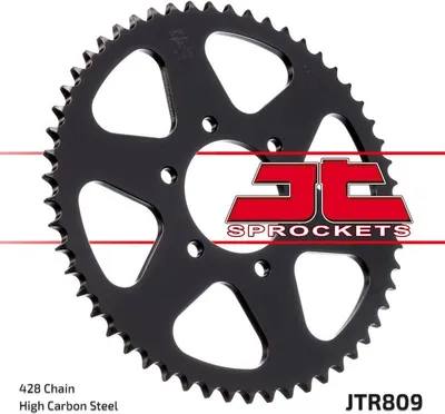 Productafbeelding van Achtertandwiel 809 44 voor Suzuki DR 125SE, modeljaren '94-'00 (80944JT), geschikt voor kettingtype 428