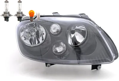 Produktbild von Scheinwerfer passend für VW Touran 1T 02/2003 -10/06 Rechts Leuchtmittel 1T0941006P 1T0941006H Johns
