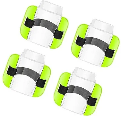 Productafbeelding van Armband Badge Houder - 4 Stuks - Verstelbare Riem - Waterdicht - Lichtgewicht - Hoogwaardig PVC - Badgehouder