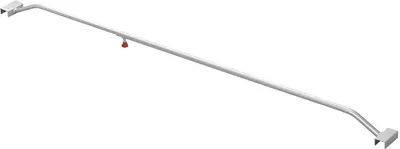 Produktbild von Flachplanenbügel Aluminium verstellbar 132-204cm für Anhänger