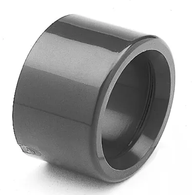 Produktbild von PVC Reduzierung kurz | Ø 50 - 20 mm | Klebestutzen - Klebemuffe | PN16 | Grau