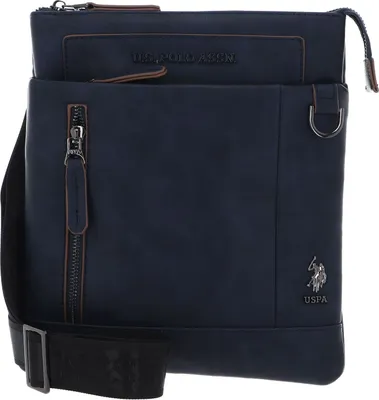 Produktbild von U.S. POLO ASSN. Umhängetasche Cambridge Flat Crossbody Bag Navy dunkelblau