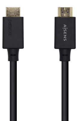 Image de câble hdmi aisens a150-0420/ hdmi mâle - hdmi mâle/ 0.5m/ noir