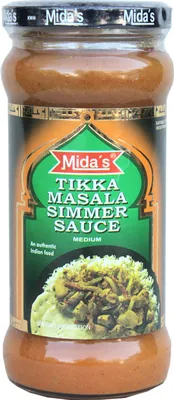 Immagine prodotto di Midas Tikka Masala Salsa Simmer Media 370g