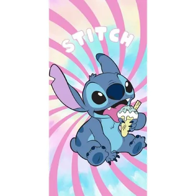 Immagine prodotto di Stitch Ice Cream Telo mare 70 x 140 cm Poliestere