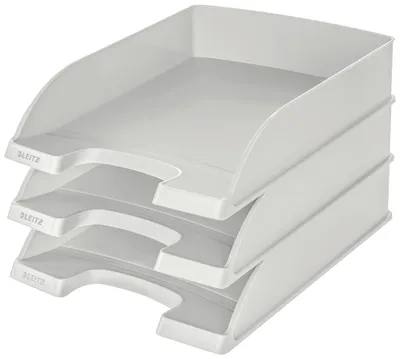 Immagine prodotto di Leitz, raccoglitore per documenti formato A4, confezione da 3, grigio