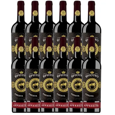 Produktbild von Epicuro Appassite Rosso Passito reife Beerenaromen 9000ml 12er Pack
