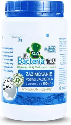 Obrázek produktu pro Aktivátor Mr.Bacteria No.22, zazimovač pro jezírka s plochou 100m2+, 1000 g