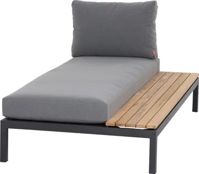 Produktbild von Recamiere SIENA GARDEN ALVIDA LBH 172x102x70 cm braun Ottomane