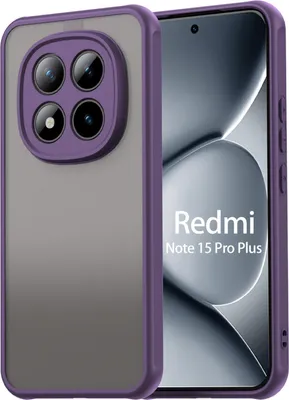 Produktbild von Handyhülle für Xiaomi Redmi Note 15 Pro+ / Poco M8 Pro 5G Hülle Stoßfest Schutzhülle in Lila