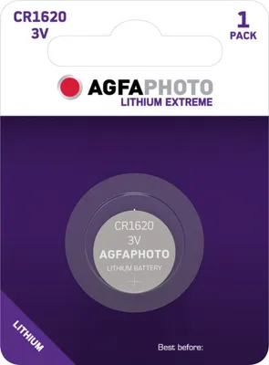 Produktbild von AgfaPhoto - Batterie CR1620 - Li
