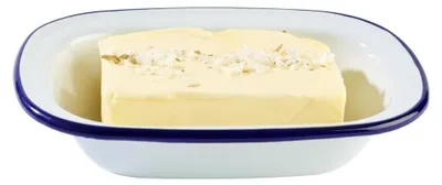 Produktbild von APS Schale ENAMELWARE 40668 aus emailliertem Stahlblech, Kapazität: 350 ml, BxTxH: 18 x 13,5 x 4 cm