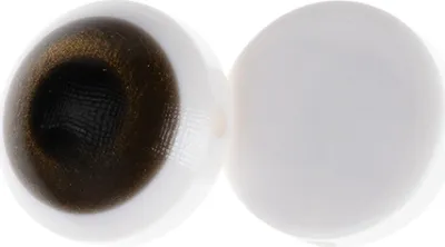 Image de Bouton - set de 6 - diamètre 15 mm - Or