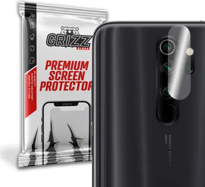 Image de Vitre de protection pour appareil photo GrizzGlass HybridGlass pour Xiaomi Redmi Note 8 Pro