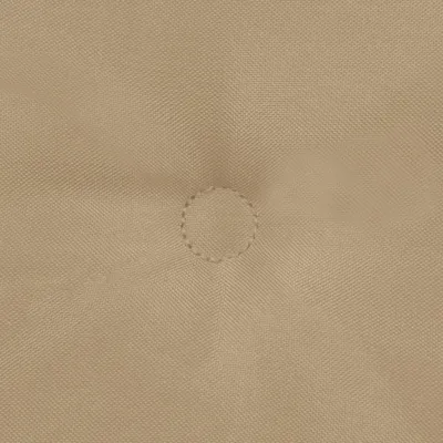 Zdjęcie produktu dla vidaXL Poduszka na krzesło ogrodowe 4 szt. Beżowa 100 x 50 x 3 cm