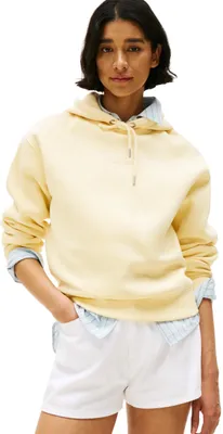 Produktbild von Tommy Hilfiger Damen Hoodie mit Logo, Gelb (Frozen Custard), S