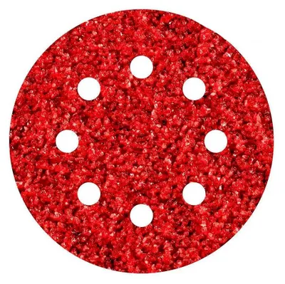 Image de Wolfcraft 2069000 Router sandpaper Hook-and-loop-backed, Punched Grit size 40 (Ø) 125 mm 5 pc(s)